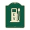 Signmission Ev Electric Vehicle Charging Station Heavy-Gauge Aluminum Sign, 24" x 18", G-1824-24090 A-DES-G-1824-24090 - alternate 1
